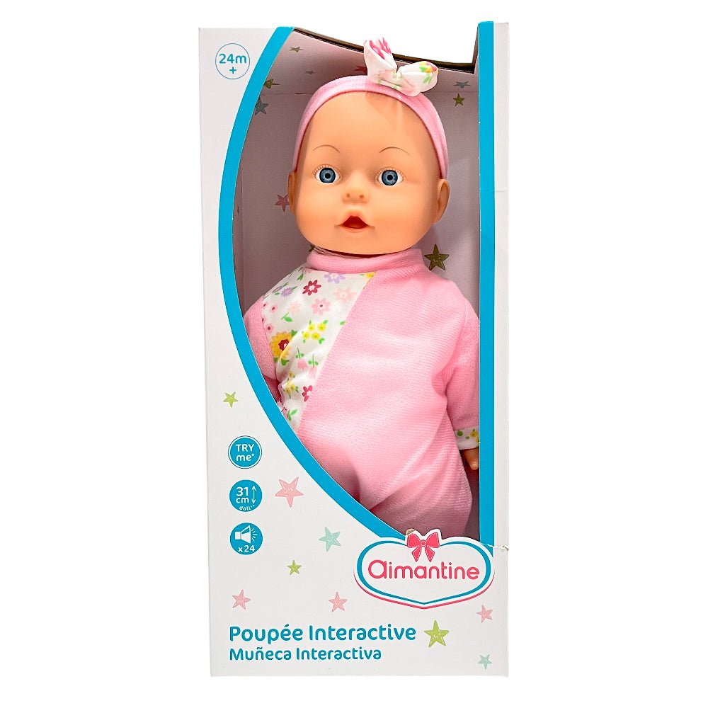 Muñeca Bebé 30 cm / Aimantine - Deluxe - Titan.com.pa - 4003336415698