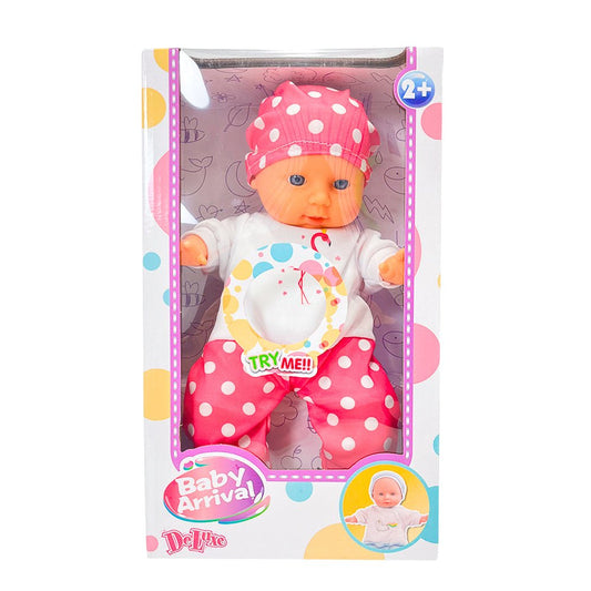 Muñeca Bebé 30 cm con Accesorios y Sonidos - Deluxe - Titan.com.pa - 4893633417996