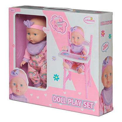 Muñeca Bebé 30 cm con Silla / Lunabebé - Lunabebé - Titan.com.pa - 2100000686988
