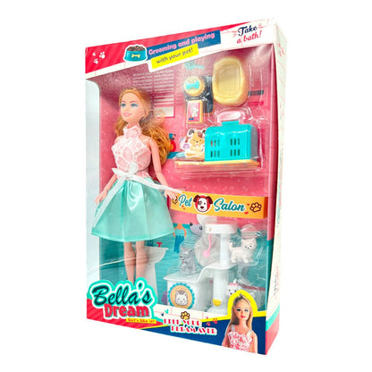 Muñeca Bella Dream Tienda Mascota - Kinghongda - Titan.com.pa - 2100000319336