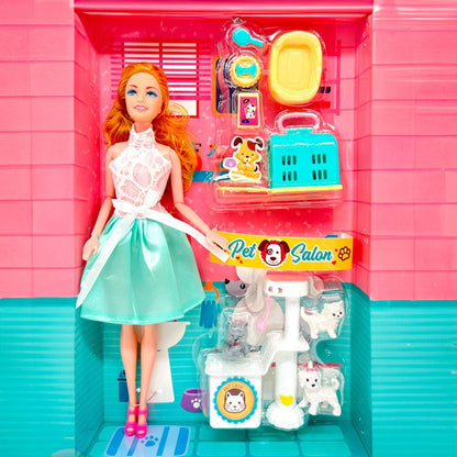 Muñeca Bella Dream Tienda Mascota - Kinghongda - Titan.com.pa - 2100000319336