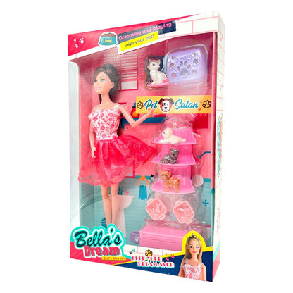 Muñeca Bellas Dream Tienda Mascota - KINGHONGDA - Titan.com.pa - 2100000059300