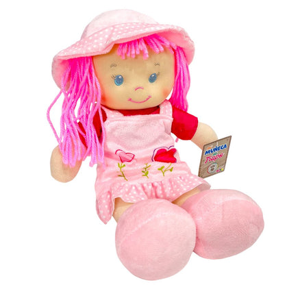 Muñeca de Trapo 14cm Raya con Corazón / Bairong - Bairong - Titan.com.pa - 2100000277438
