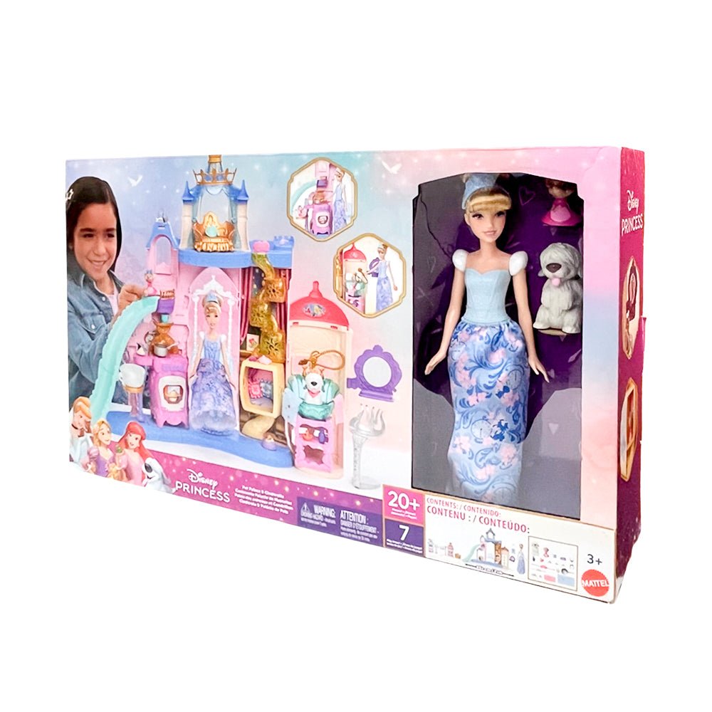 Disney Princess Animal Palace con muñeca Cenicienta | Titán Panamá