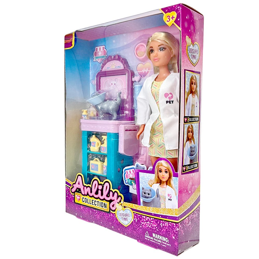 Muñeca Fashion c/Accesorios Veterinaria / Anlily - Anlily - Titan.com.pa - 2100000052851