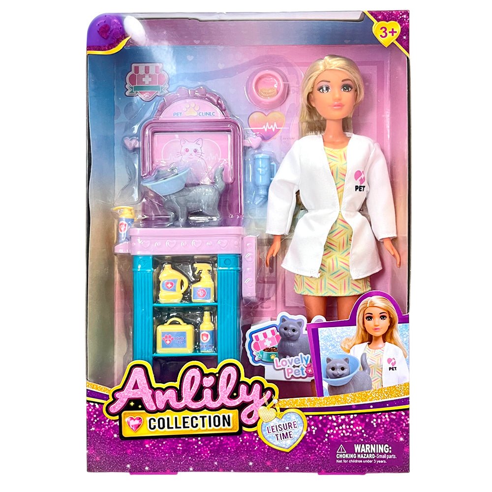 Muñeca Fashion c/Accesorios Veterinaria / Anlily - Anlily - Titan.com.pa - 2100000052851