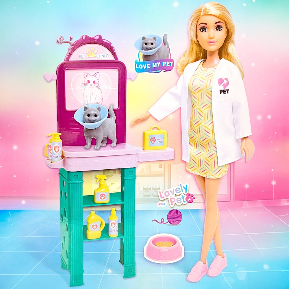 Muñeca Fashion c/Accesorios Veterinaria / Anlily - Anlily - Titan.com.pa - 2100000052851