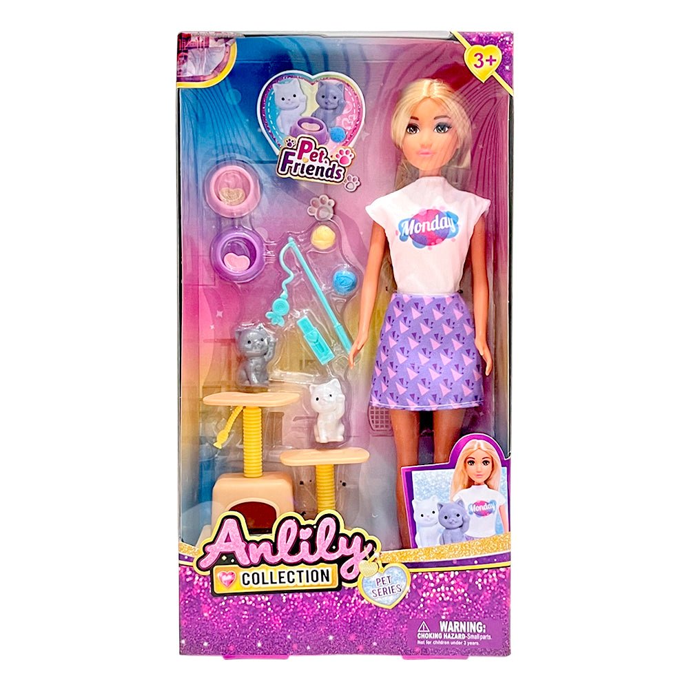 Muñeca Fashion Mascota con Accesorios / Anlily - Anlily - Titan.com.pa - 2100000459537