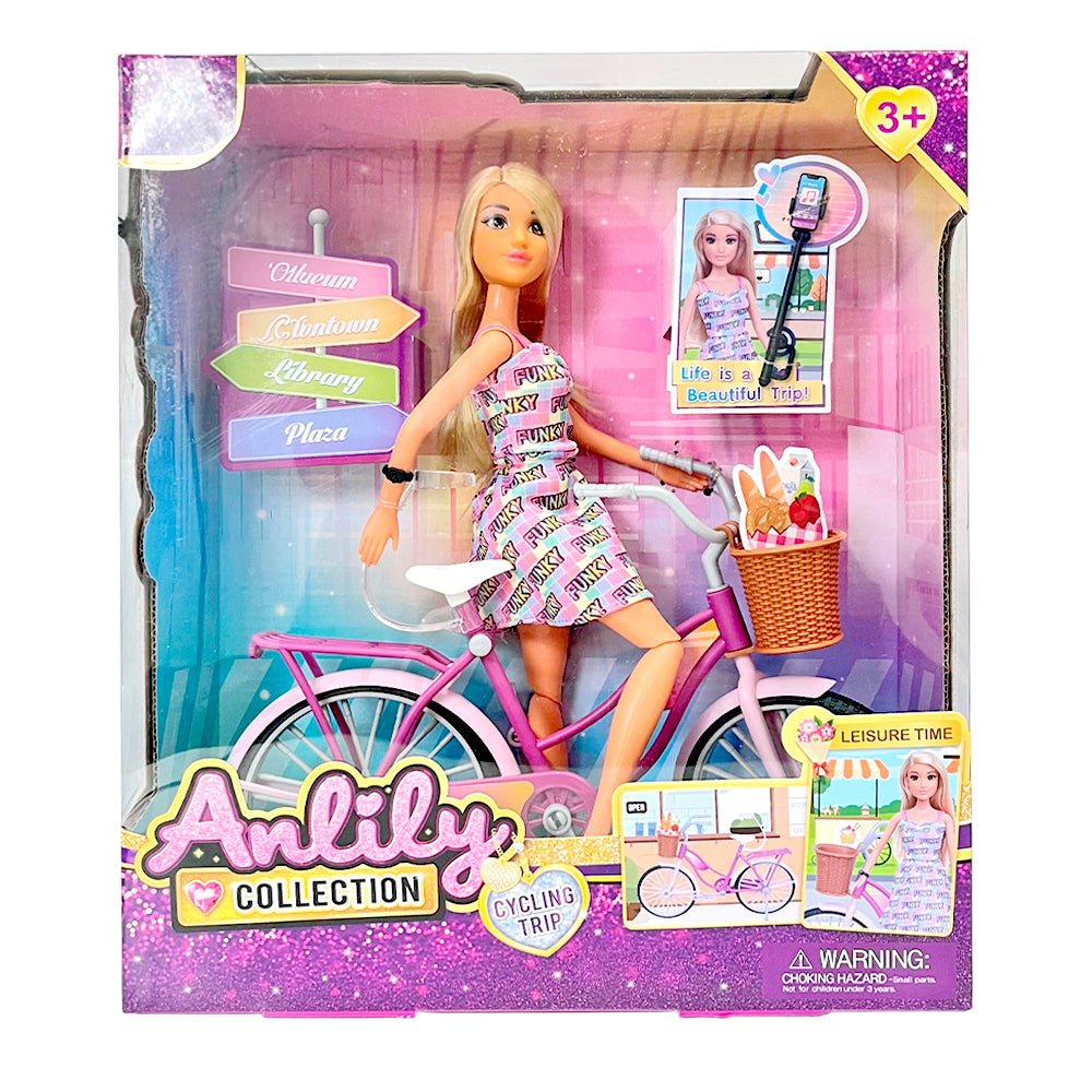 Muñeca Fashion Paseo en Bicicleta / Anlily - Anlily - Titan.com.pa - 2100000305674