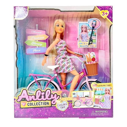 Muñeca Fashion Paseo en Bicicleta / Anlily - Anlily - Titan.com.pa - 2100000305674