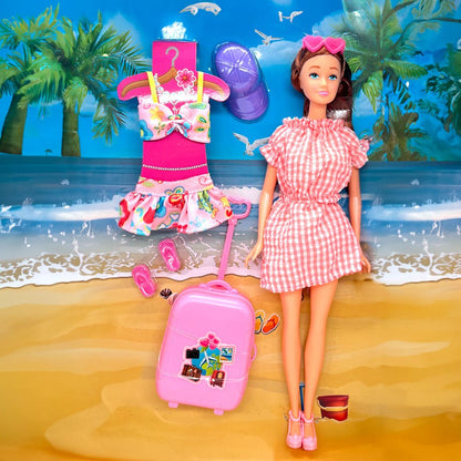 Muñeca Kaibibi Viajera - Kinghongda - Titan.com.pa - 2100000168781