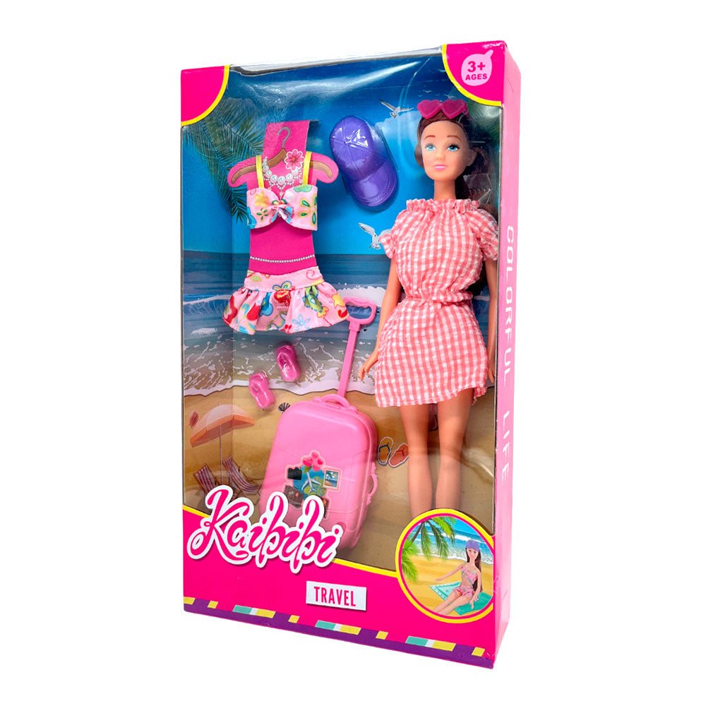 Muñeca Kaibibi Viajera - Kinghongda - Titan.com.pa - 2100000168781