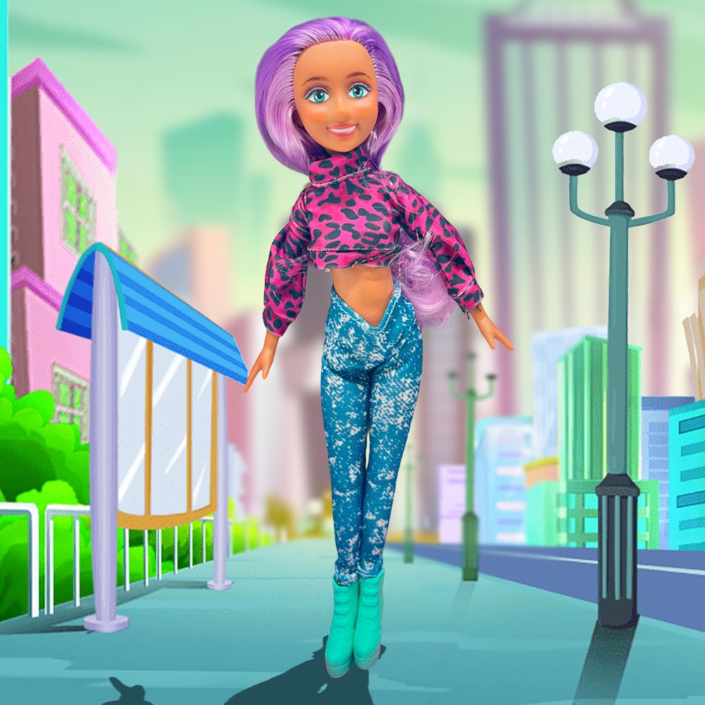 Muñeca Little Bebops Retro 10.5" - Little Bebops - Titan.com.pa - 2100000772889