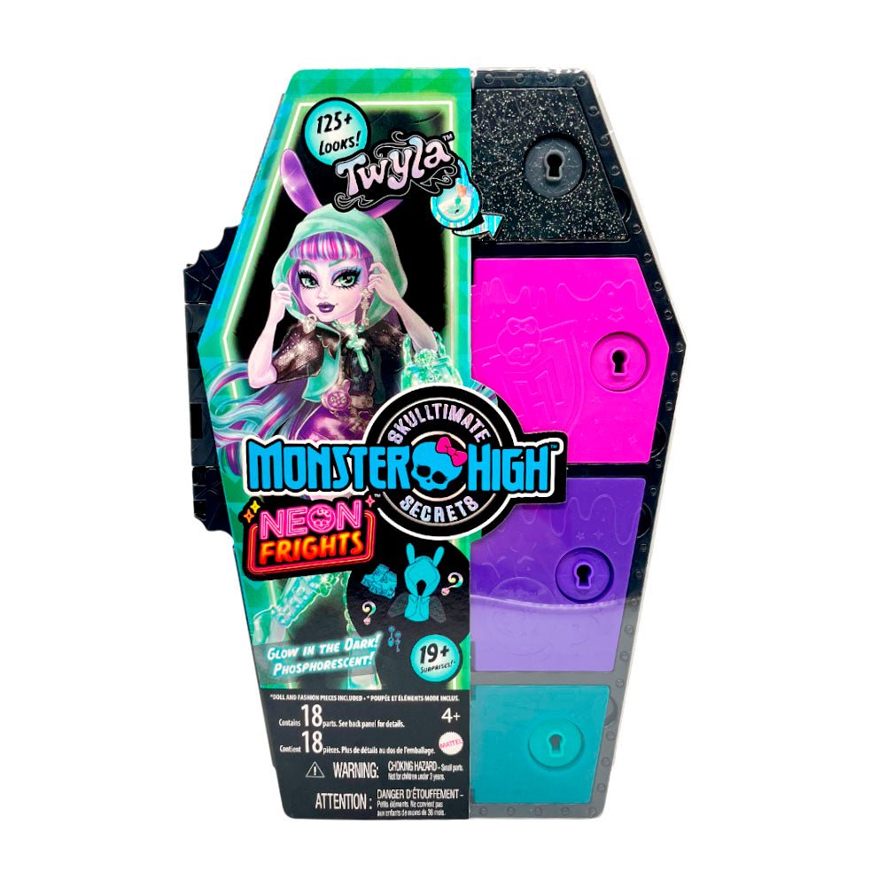 Muñeca Monster High Sustos Twyla Neón - MONSTER HIGH - Titan.com.pa - 194735139170