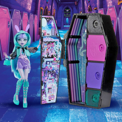 Muñeca Monster High Sustos Twyla Neón - MONSTER HIGH - Titan.com.pa - 194735139170