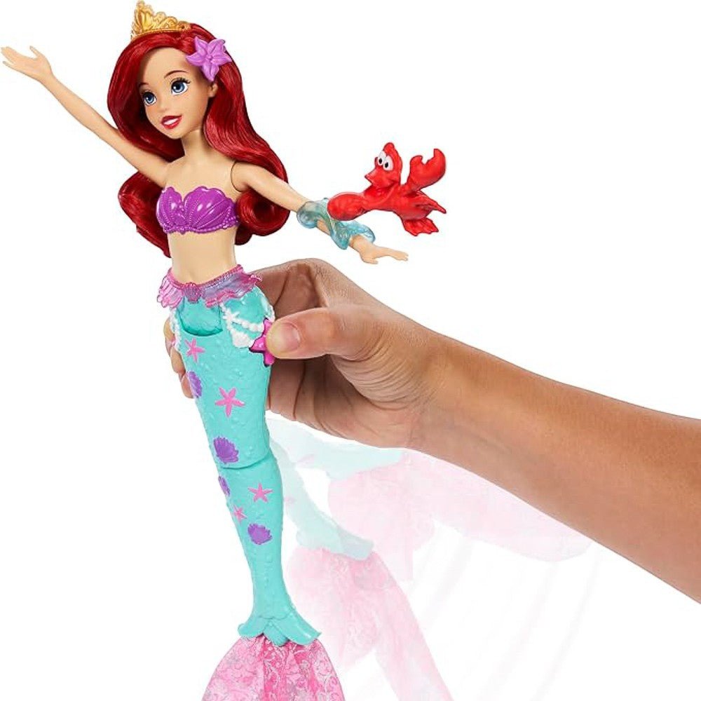 Muñeca Disney Princess Ariel con mascota