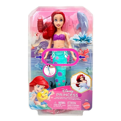 Muñeca Disney Princess Ariel con mascota