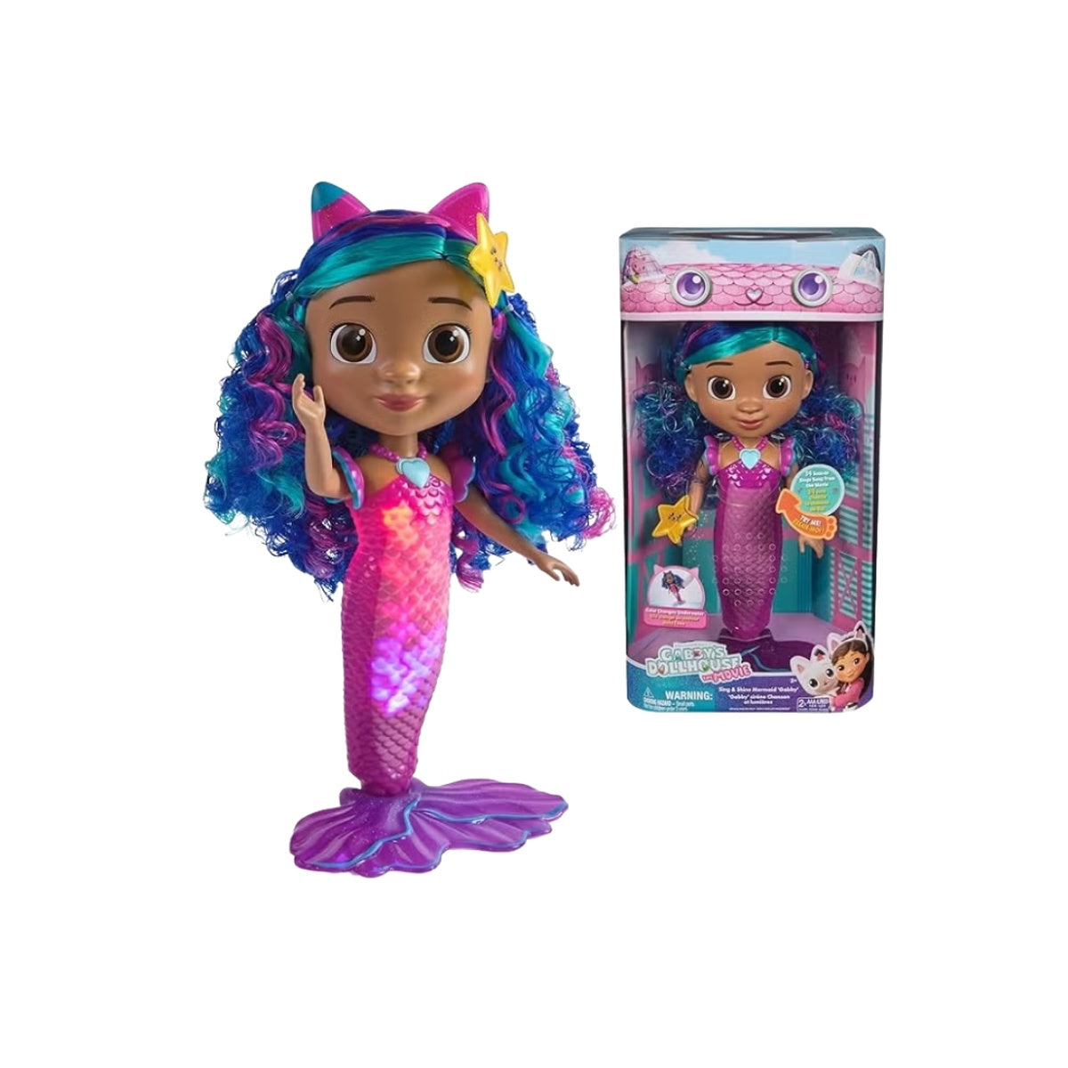 Muñeca Sirena de Lujo Gabby's Dollhouse - GABBY DOLLHOUSE - 11071721