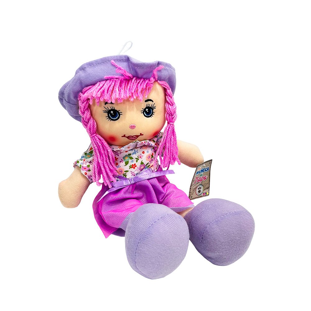 Muñeca Trapo 14 Top c/Flores / Bairong - Bairong - Titan.com.pa - 2100000519095