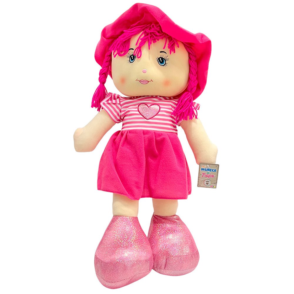 Muñeca Trapo 24 Falda con Puntos / Bairong - Bairong - Titan.com.pa - 2100000960651