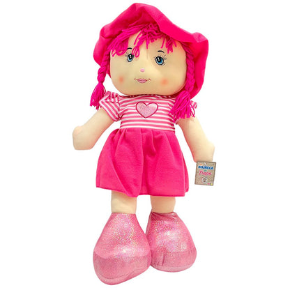 Muñeca Trapo 24 Falda con Puntos / Bairong - Bairong - Titan.com.pa - 2100000960651