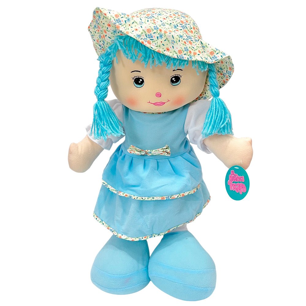 Muñeca Trapo 24 Falda con Puntos / Bairong - Bairong - Titan.com.pa - 2100000960651