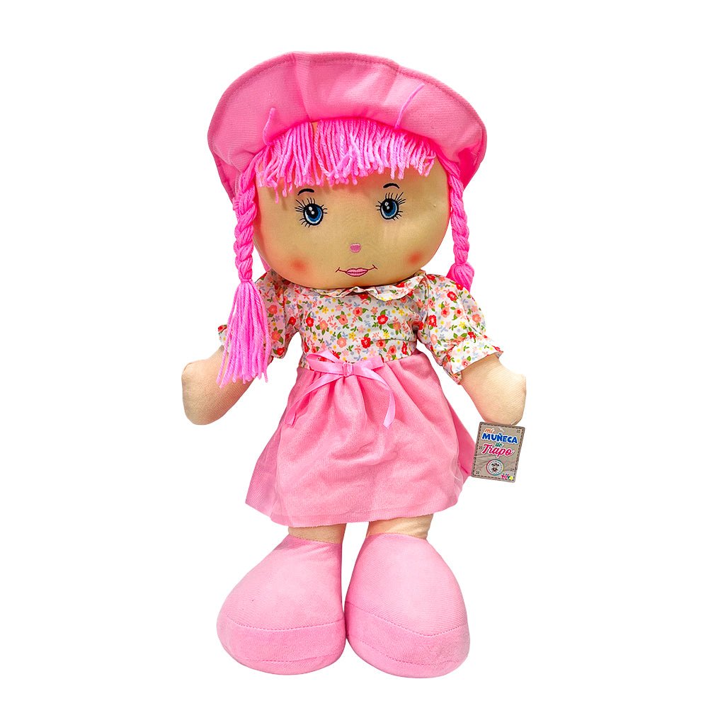 Muñeca Trapo 24 Top c/Flores / Bairong - Bairong - Titan.com.pa - 2100000942855