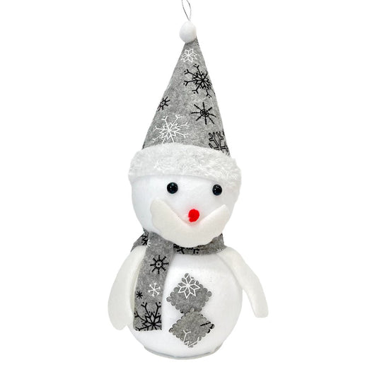 Muñeco de nieve, estilo esferas con gorro y bufanda 12 plg / Christmas Elegance - Christmas Elegance - Titan.com.pa - 2100000188796