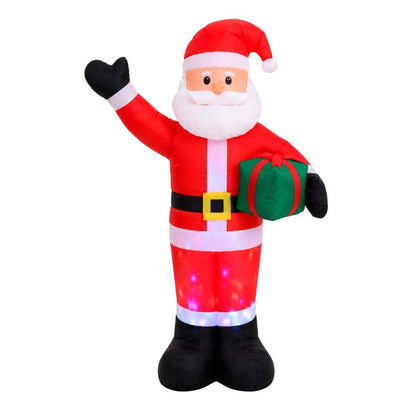 Muñeco Inflable Santa 1.5M C/Luz - Christmas Elegance