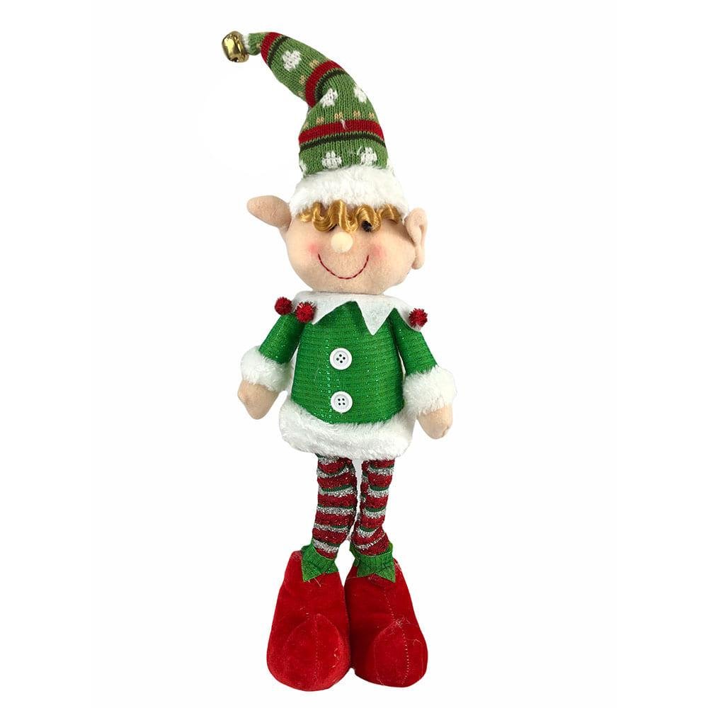 Muñeco Navideño Miro Christmas Elfo de Pie 15"