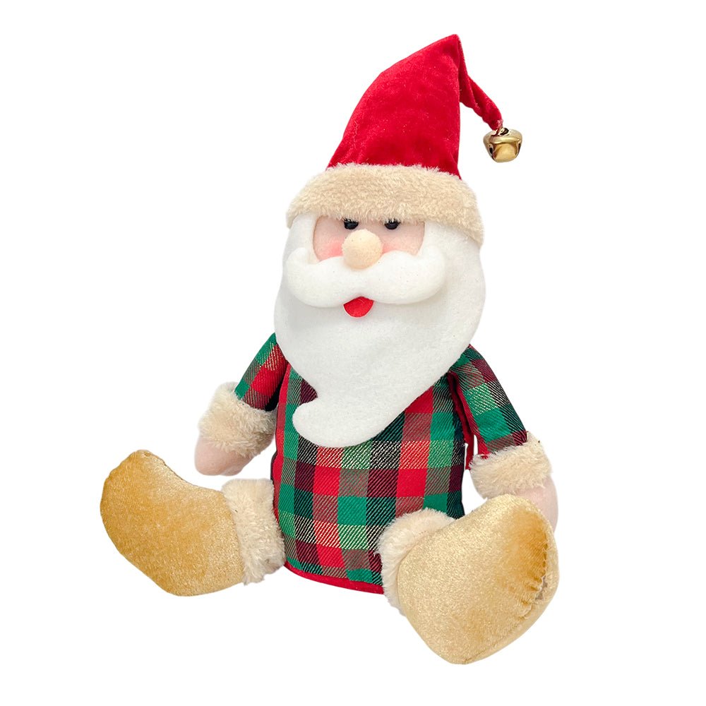 Muñeco Navideño Sentado 16 x 28 cm / Christmas Elegance - Christmas Elegance - Titan.com.pa - 2100000041107