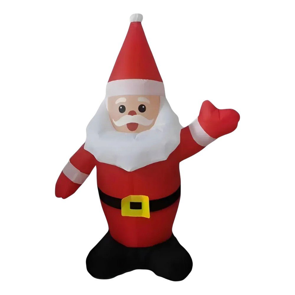 Muñeco Santa Inflable C/Luz 1.0 M - Christmas Elegance