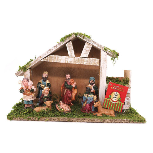 Nacimiento Miro Christmas 10 cm x 30 cm x 4 cm 9 Piezas
