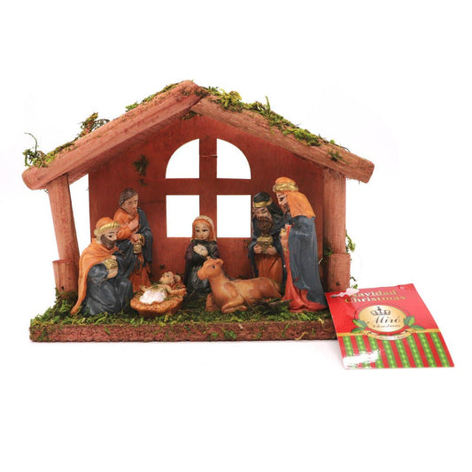 Nacimiento Miro Christmas 13 cm x 18 cm x 7 cm 7 Piezas