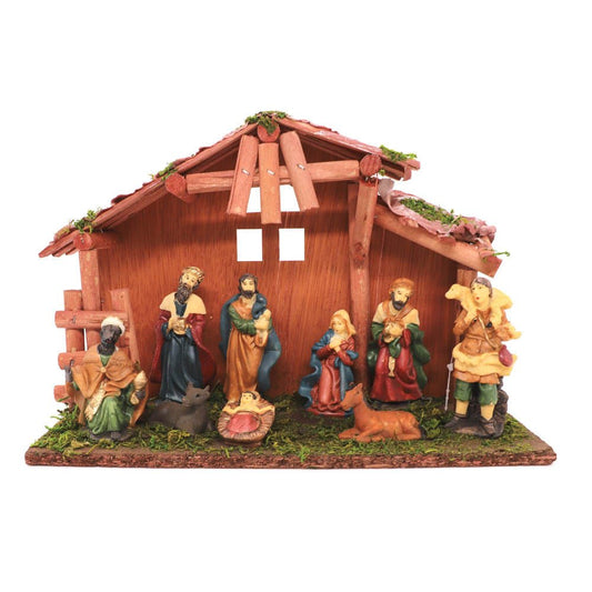 Nacimiento Miro Christmas 20 cm x 30 cm x 10 cm 9 Piezas