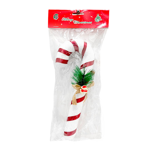 Bastón Decorativo Christmas Elegance / 25 cm