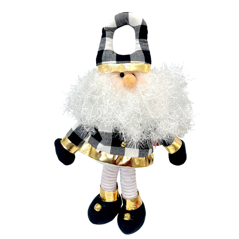 Adorno Navideño Santa Colgante / 45 cm / B-N / Maranelo Christmas