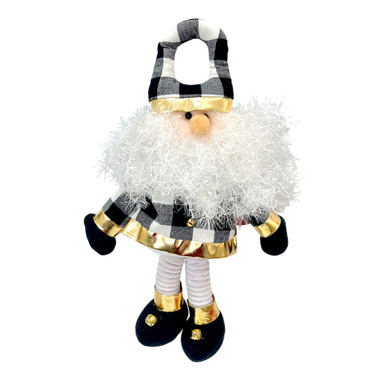 Adorno Navideño Santa Colgante / 45 cm / B-N / Maranelo Christmas