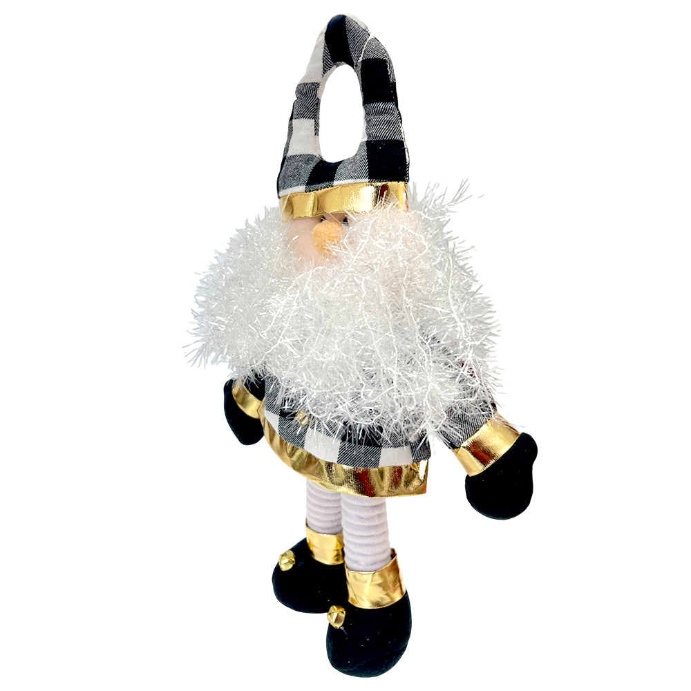 Adorno Navideño Santa Colgante / 45 cm / B-N / Maranelo Christmas