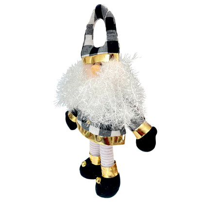 Adorno Navideño Santa Colgante / 45 cm / B-N / Maranelo Christmas