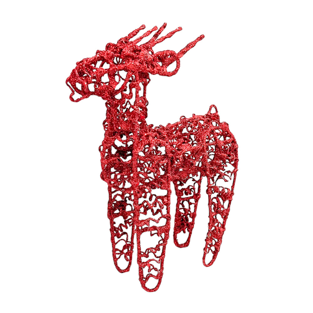 Adorno Navideño Reno 17.8 cm – Christmas Elegance