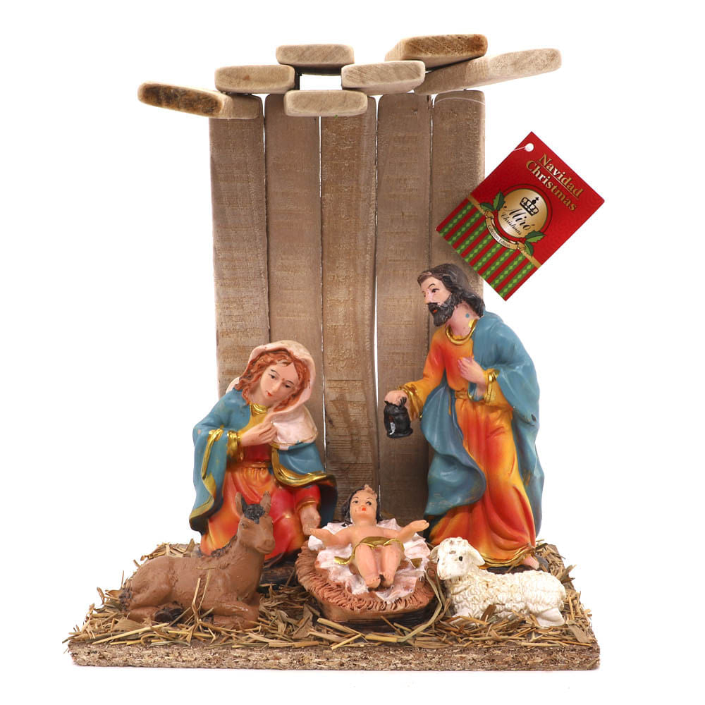 Nacimiento Miró Christmas 19 cm x 12.5 cm x 23.5 cm 5 Piezas
