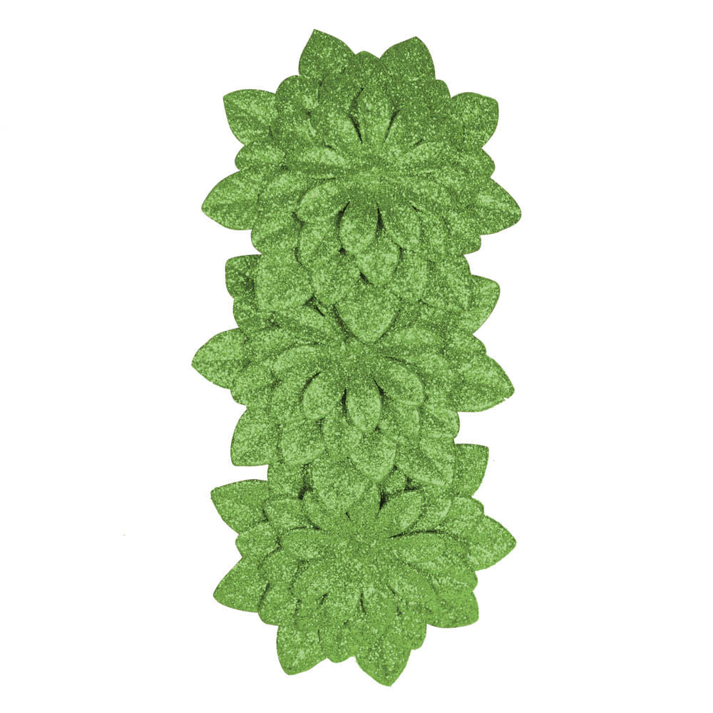 Adorno de Navidad Miró Christmas Flores 3 Piezas