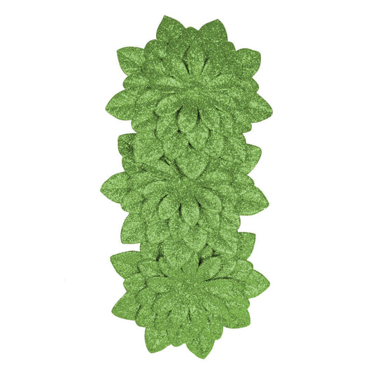 Adorno de Navidad Miró Christmas Flores 3 Piezas