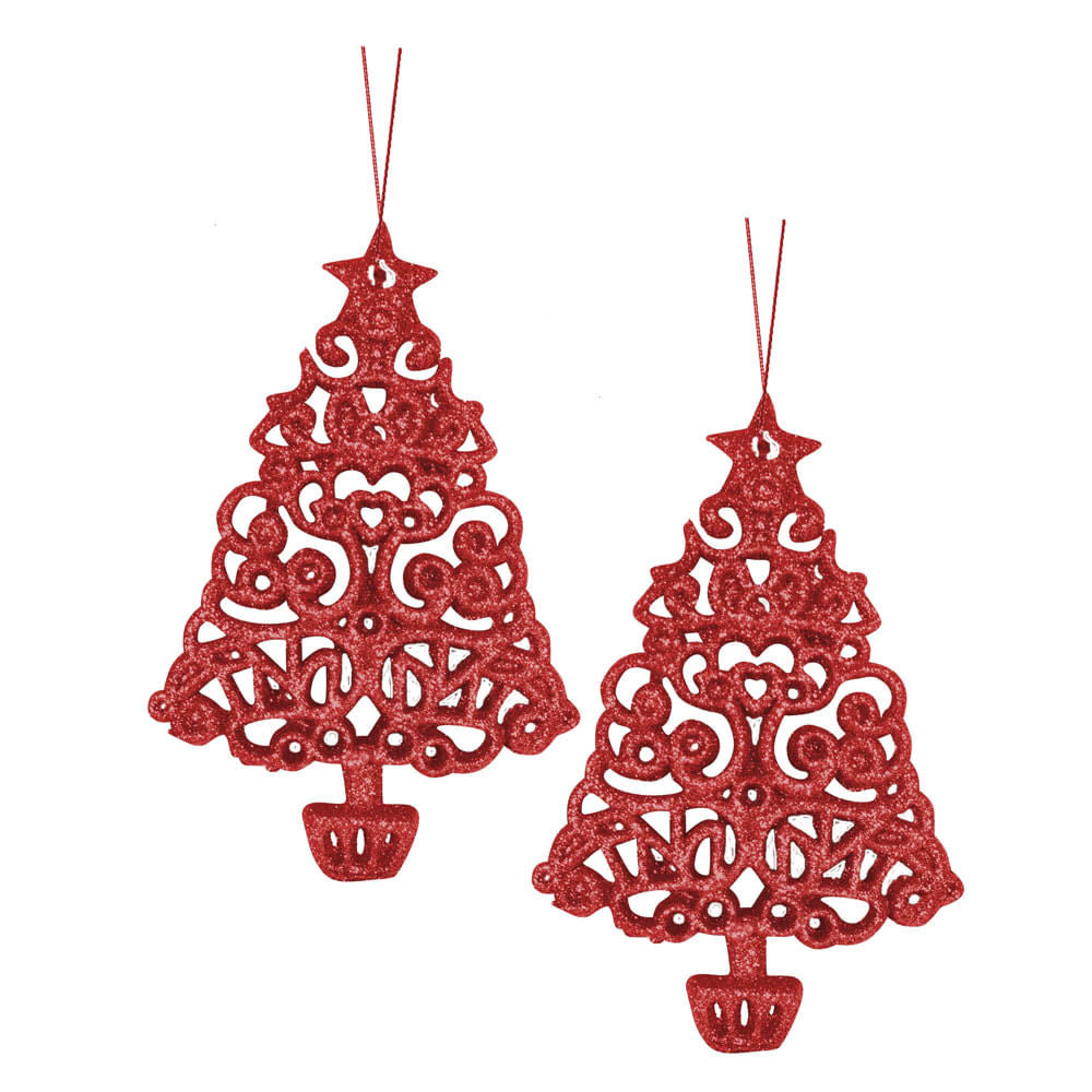 Adorno de Navidad Miró Christmas Árbol 2 Piezas