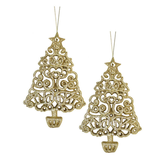 Adorno de Navidad Miró Christmas Árbol 2 Piezas