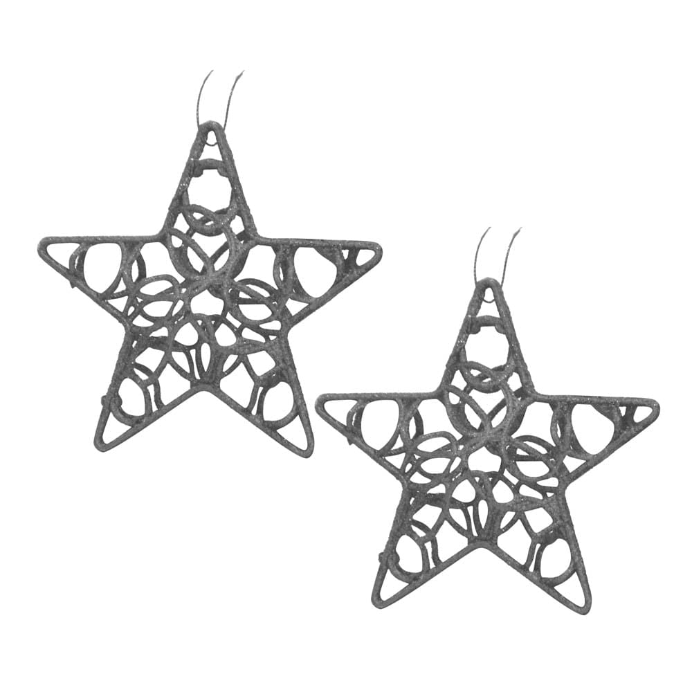 Adorno de Navidad Miró Christmas Estrella 2 Piezas