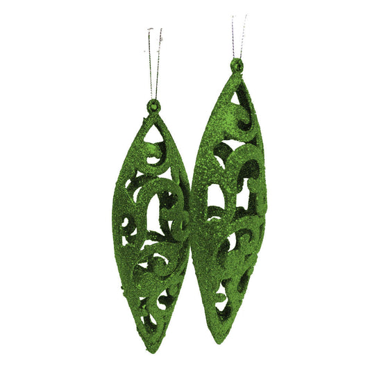 Adorno de Navidad Miró Christmas Ovalado 2 Piezas