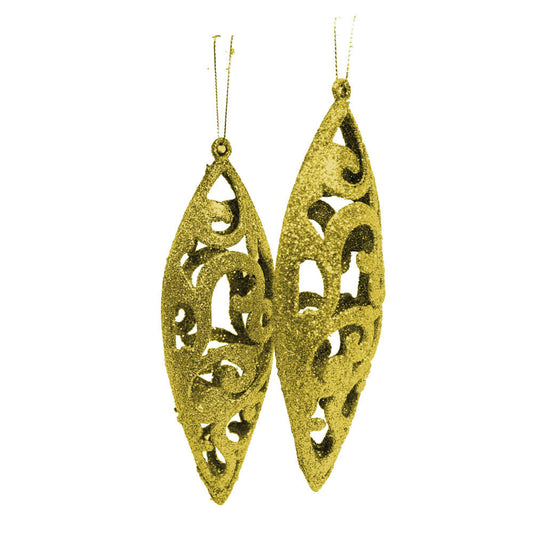 Adorno de Navidad Miró Christmas Ovalado 2 Piezas