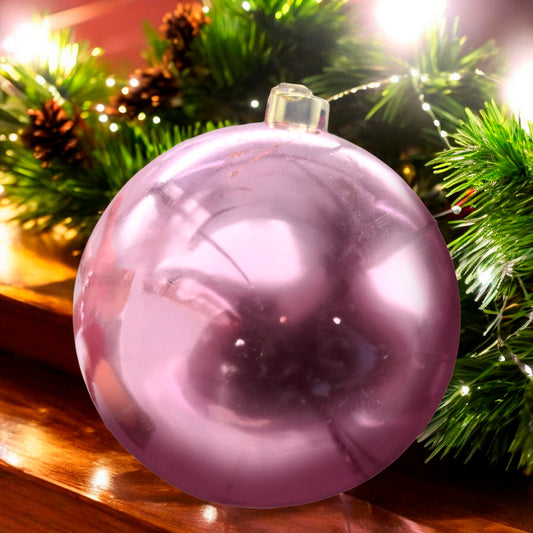 Bola Navideña Lisa Maranelo Christmas de 15Cm - Rose-Gold